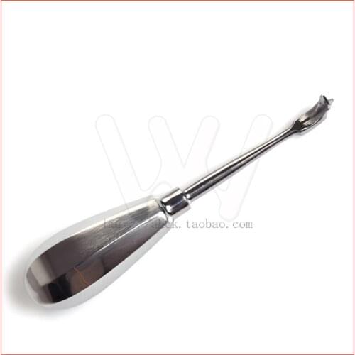 Dental Crown Splitter Remover Offset Elevator Full Metal Body