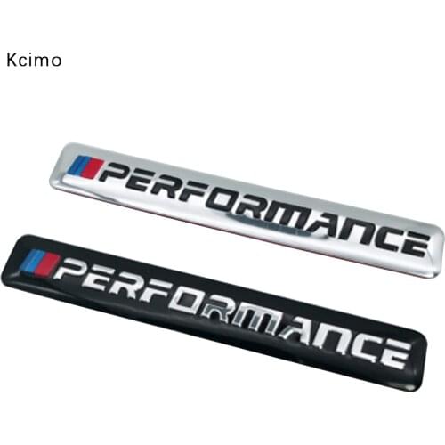 1X Car Decal Logo Badge Auto Accessories Sticker M Performance For BMW M 1 3 4 5 6 7E Z X M3 M5 M6 Mline Emblem