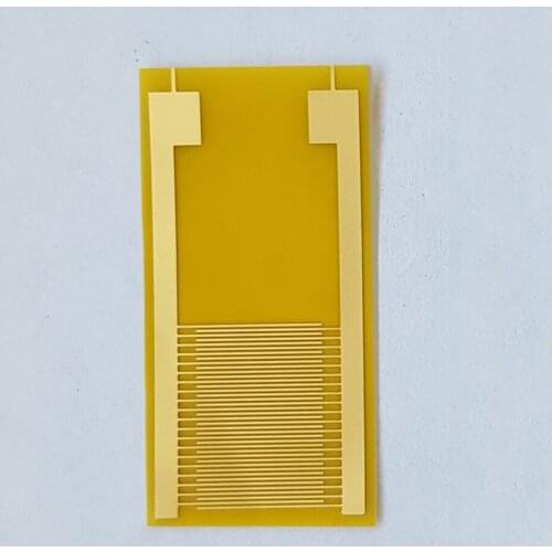 100um Flexible Interdigital Electrode IDE Capacitance Array Medical Gas and Humidity Biosensor Chip PI