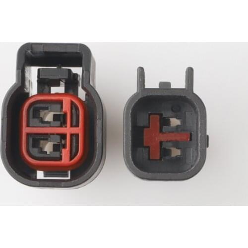 20pcs Fuel Injector Connector Wiring Male Female Plugs Clips Waterproof for Many Cars EV6 Fuel Injectors USCAR Connector