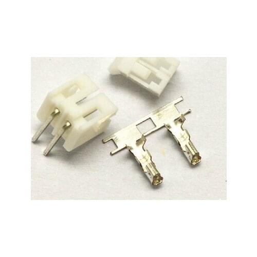 JST PH 2.0 2-Pin Connector plug Male and Female with Crimps x 50Sets
