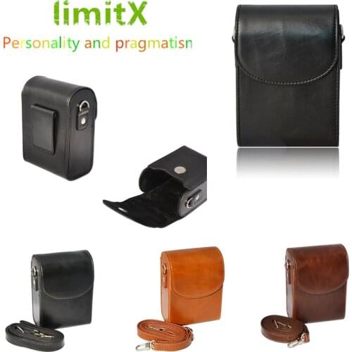 Camera Bag Leather Case Cover for SONY Z-V1 ZV1 RX100 VII VI VA V IV III II RX100M7 RX100M6 RX100VA Norm LX7 Golf Rangefinder