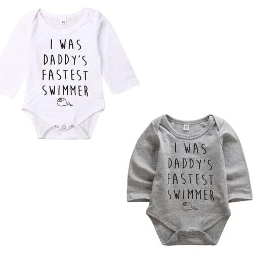 Lioraitiin Casual Newborn Kid Baby Boy Girl Cotton Clothes Romper Long Sleeve Jumpsuit Cotton Baby Girl Outfits Autumn