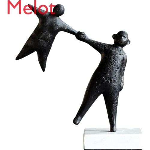 Master Handmade Lucky Good Taste Creative Abstract Handle Villain Ornaments Living Room Soft Decoration Home Crafts decor