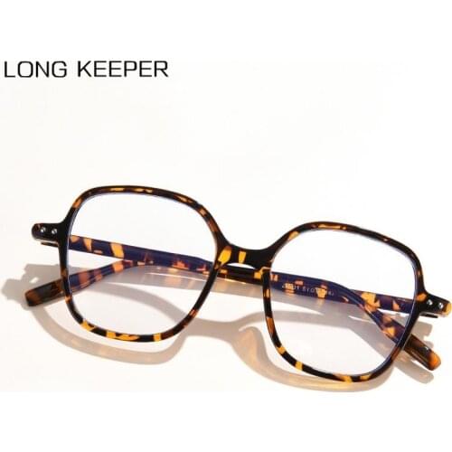 Fashion Blue Light Blocking Glasses Unisex Clear Lens Computer Goggles Spectacles Women Men Anti Blue Light Gaming Eyeglasses