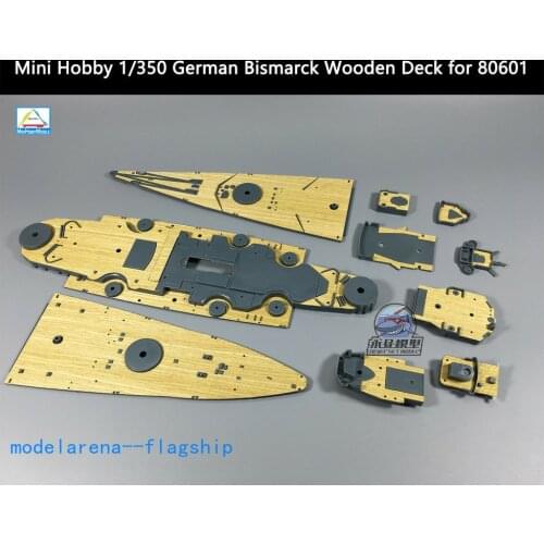 Mini Hobby 1/350 German Battleship Bismarck Wooden Deck for 80601