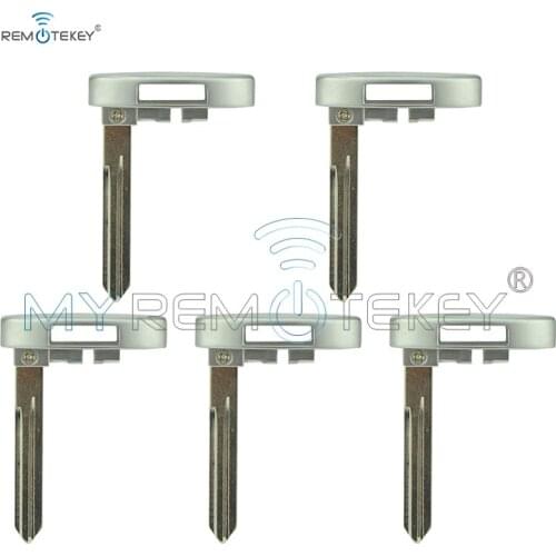 Remtekey 5pcs New Smart Key Remote Emergency Replacement key blade Uncut For Cadillac CTS STS DTS XLR