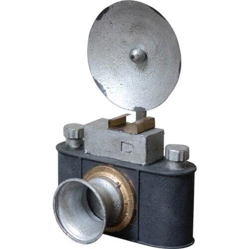 Retro Simulation Photography Camera Old-Fashioned Iron Model Soft Decoration Living Room Bedroom Decoration Nostalgic Decoration