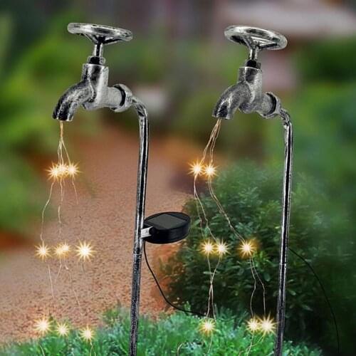 Solar Shower Light Soalr Garden Light Waterprood Solar Lamp Garden Light Decoration For Yard Lawn Pool Fountain Plant