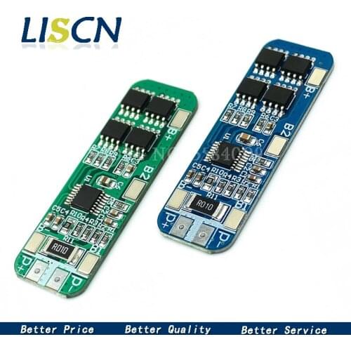 3S 12V 18650 10A BMS Charger Li-ion Lithium blue greenBattery Protection Board Circuit Board 10.8V 11.1V 12.6V