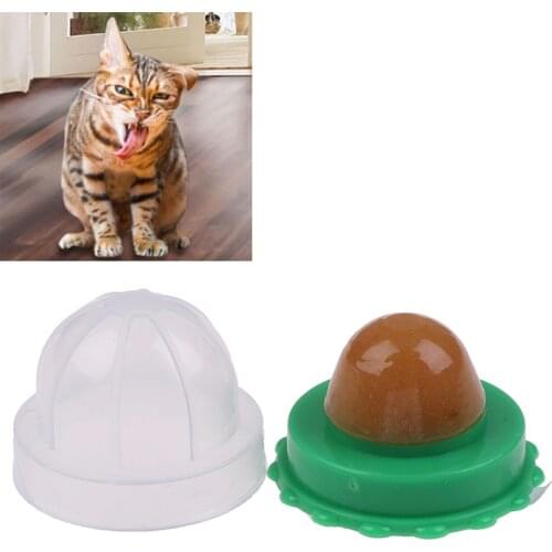 Healthy Cat Catnip Sugar Cats Snacks Licking Candy Nutrition Energy Ball Toys