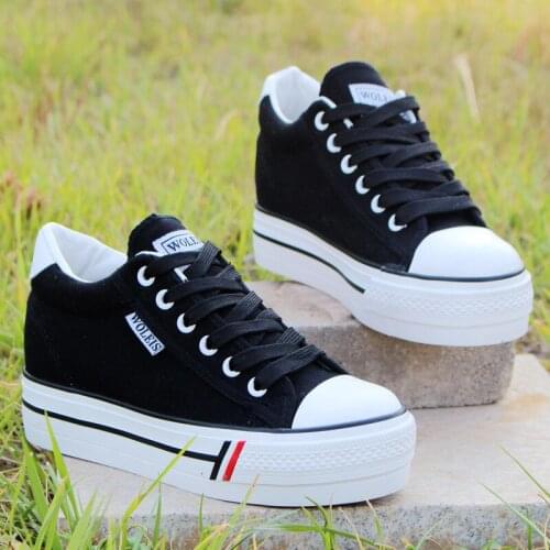 Women Platform Sneakers Woman Wedge Casual Shoes Breathable Trainers Female Sneakers Woman Mesh Shoes