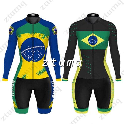 Personlity Triathlon Monkey Cycling Jumpsuit Brazil Bike Clothing Bicycle Jersey Suit Summer Riding Skinsuit MTB Ropa Ciclism