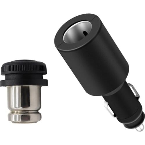 Female Cigarette Lighter Adapter Power Plug Waterproof Plastic Motorcycle Car Truck 12-24V Power Socket GPS Socket