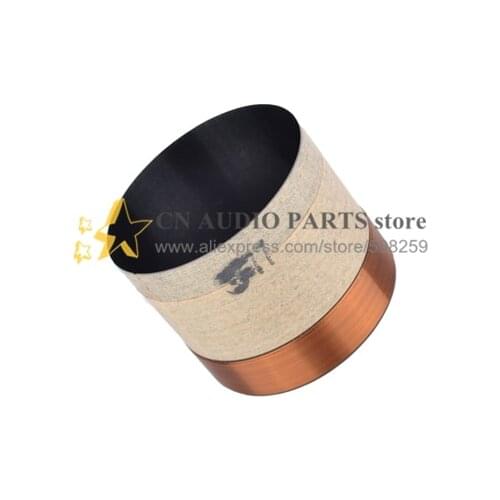 1 piece ID: 77mm black aluminous 8 ohm woofer bass loudspeaker speaker voice coil 2 layer winding