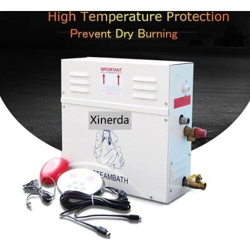 3KW/4.5KW Steam Generator Sauna Steam Bath Machine For Home Sauna Room SPA Fumigation Machine 220V/380V With Digital Controller