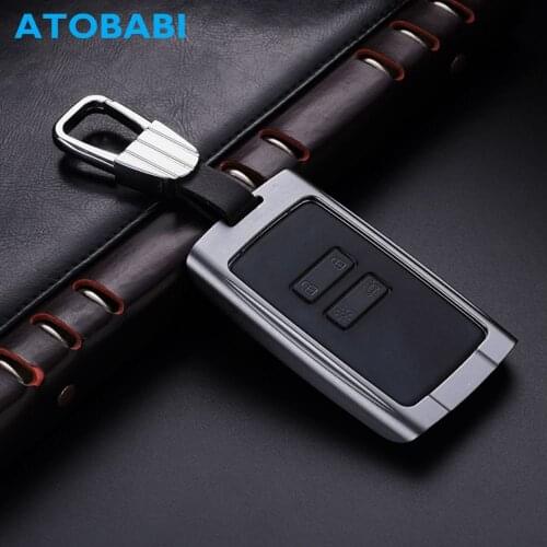 Aluminum Alloy Car Key Case For Renault 2016 2017 Koleos Kadjar Keychain Smart Remote Fob Shell Cover Protector Frame Keys Bag