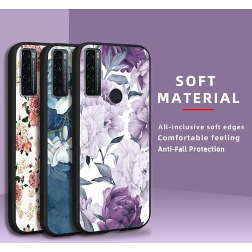 Cover Shockproof Phone Case For TCL 20 SE Full wrap Back Cover Original Cartoon New Silicone