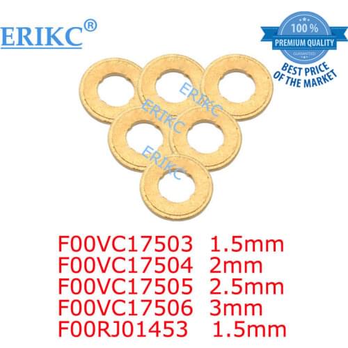 Erikc F00vc17503 Injector Copper Rings Washers Shims Gasket F00vc17504 Injection Heat Shield F00vc17505 F00rj01453