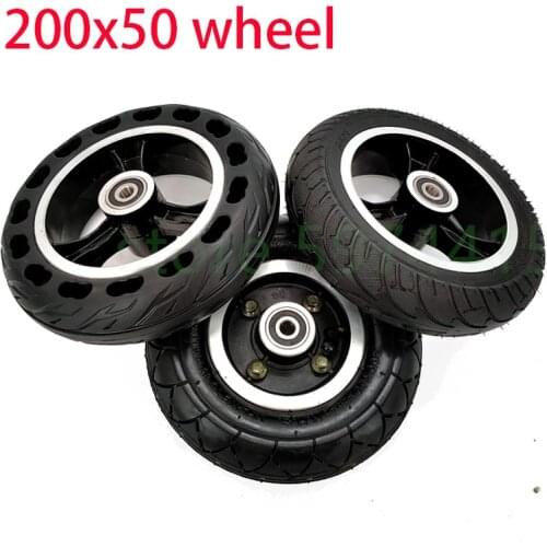 For Speedway Mini 4 Pro Solid Wheel Tire Electric Scooter Ruima Mini 4 PRO 200X50 Non-pneumatic Wheel Replacement Accessories