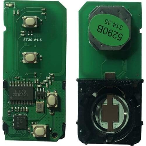 Lonsdor Board 5290B 314.35MHz FSK Toyota 4D 98 Smart Key PCB