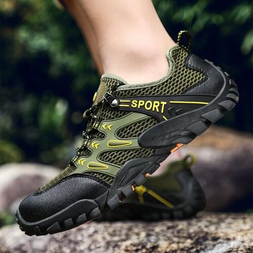 New fishing water shoes mens beach outdoor wading shoes hiking shoes surfing women quick-drying fishing shoes size 39-46