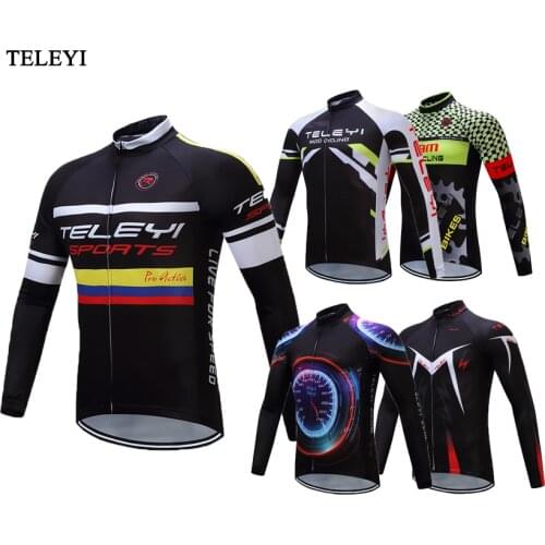 New Spring Autumn Road Sportswear Outdoor Cycling Jerseys Bike Bicycle Wear bike clothing Breathable spring autumn MTB Wear