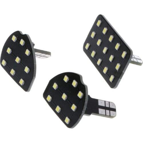 2021 New 3pcs Car Interior LED Reading Lamp Roof For Ford Ecosport Focus 2 MK2 2007-2014
