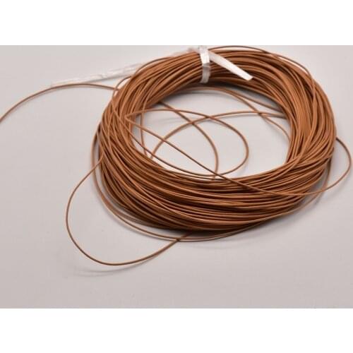 10Meter/Lot 1mm Original Color Cowhide Rope Leather Round Thong Cord Diy Bracelet Findings Rope String For Jewelry Making JA0435