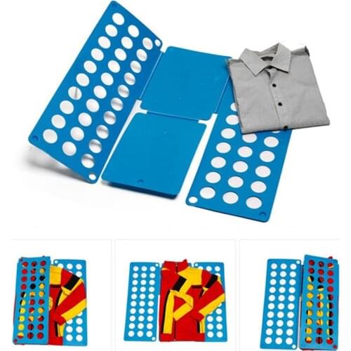 Adult Kid Clothes Folder Plastic Clothing Folding Board T Shirts Folder Easy and Fast Closet Organizer Mom Quick Clothes Holder