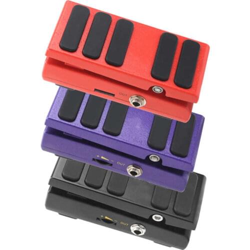 Guitar Wah Pedal Multifunctional Volume Effect Pedal Portable High Quality 2‑in‑1 Guitar Pedal Musical Instrument Accessory