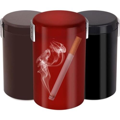 Portable Car Ashtray Cigar Ash Tray Car Styling Car Accessories Storage Cup Smoke Cup Holder Smoke Ash Cylinder Car Styling