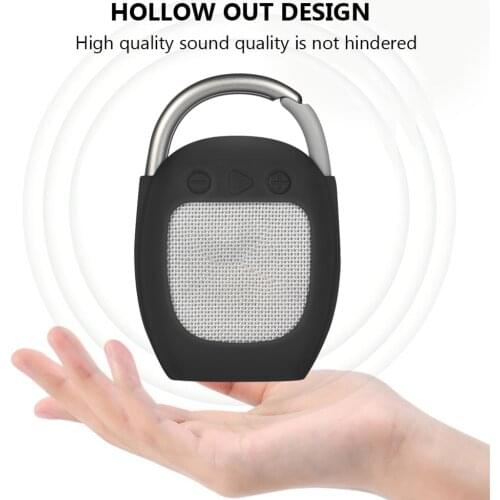 Waterproof Storage Bag Bluetooth Speaker Protective Case Cover For JBL Clip 4 Portable Case Storage Bag Protective Cover