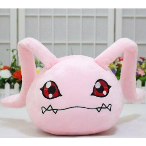 Japan Ainme Digimon Cartoon Koromon Plush Toy Soft Stuffed Pillow Dolls 25cm Kawaii Kids Christmas Gift