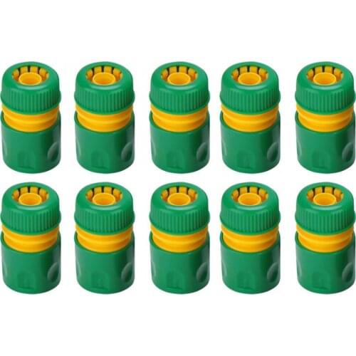 10Pcs 1/2" Garden Tap Water Hose Pipe Quick Connectors Irrigations Thread Joint System Garden Accessories