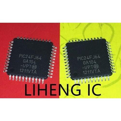 100% New&original PIC24FJ64GA104-I/PT PIC24FJ64 GA104