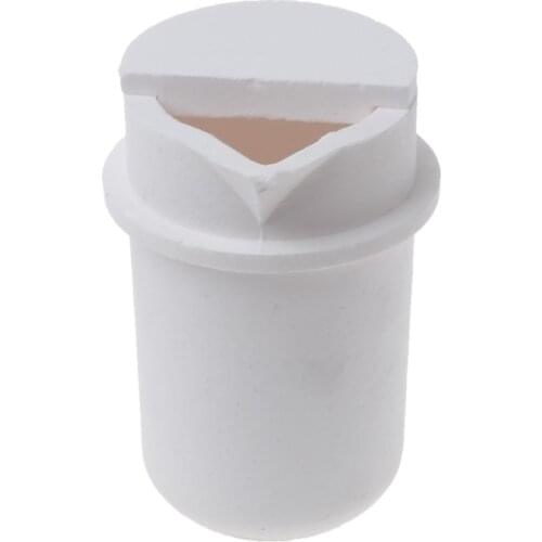 1000g Quartz Melting Crucible Cup Furnace Melting Casting Refining Gold Silver Copper Casting Ceramic Crucible Dish Cup