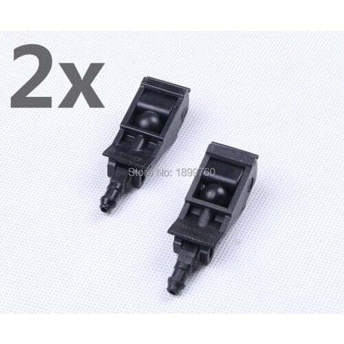 2x Windshield Washer Spray Nozzle 6E0955985B 6E0 955 985 B For Beetle Golf Jetta Bora