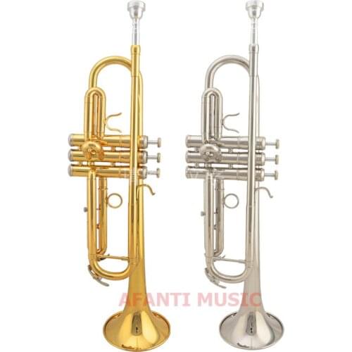 Afanti Bb tone Brass Body Gold lacquer Trumpet (ATP-113)