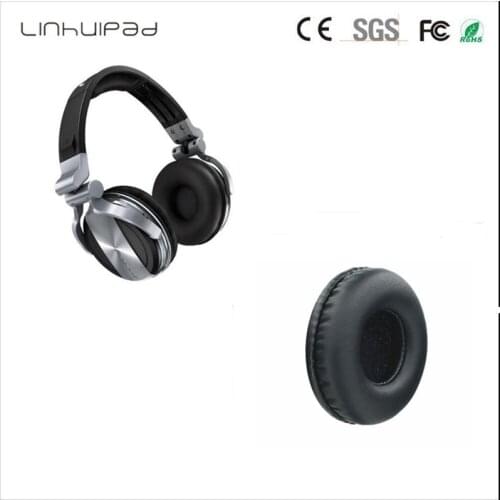 Linhuipad New design 90mm Cushion Ear Pads EARPADS For PIONEER HDJ2000 HDJ1000 HDJ1500 headset and all 9 CM Headphones