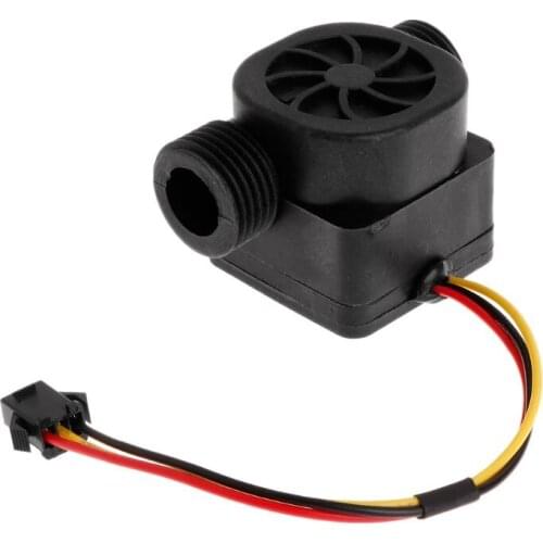 G1/2 1-30L/min DC5V Water Flow Sensor Hall Flowmeter Water Control 1.75MPa Counter Switch for Gas Electric Water Heater Washer