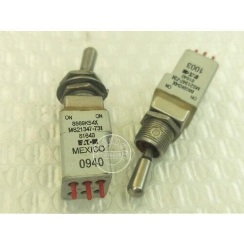 Quality assurance MS21347-731 8869K54X 6pin 2gear button switch