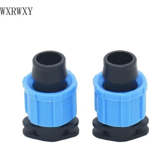 Irrigation Drip tape 16mm plug End plastic screw 5/8 hose water seal Greenhouse drip hose 16mm Closure stopper fittings 50 pcs
