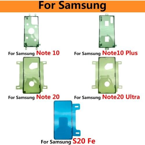 Housing Back Battery Cover Adhesive Sticker Tape Waterproof Battery Cover Glue For Samsung Note 10 20 S20 Fe Waterproof