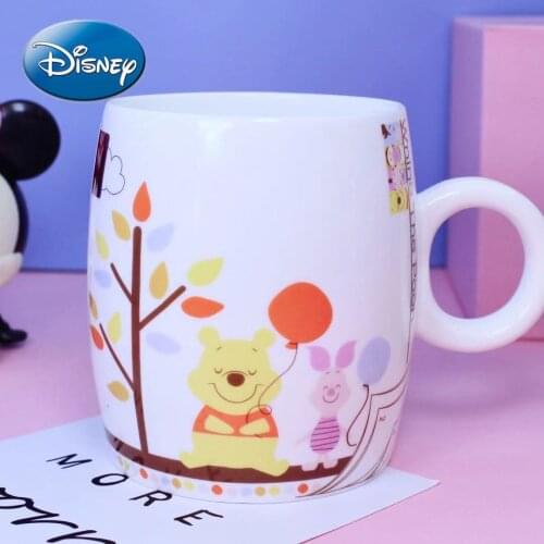 Disney Cute Pooh Bear Mug Milk Mug Coffee Cup Large Capacity Mug Mugs Coffee Cups
