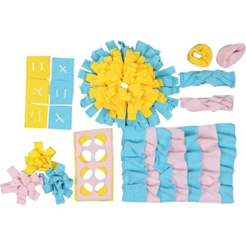 Legendog Dog Snuffle Mat Puzzle Toys Increase IQ Slow Dispensing Feeder Pet Cat Puppy Training Feeding Food Intelligence Toy