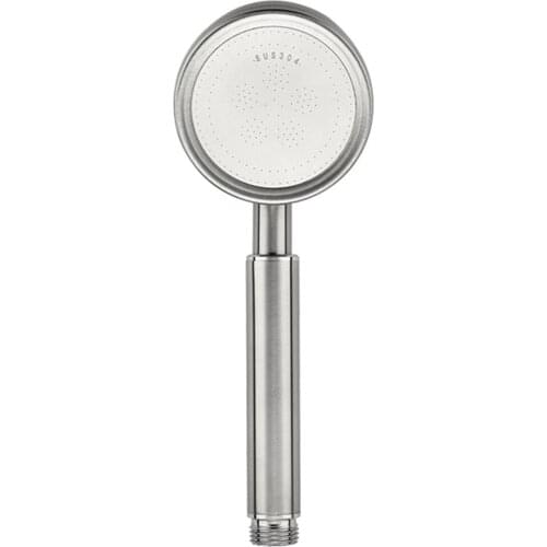 304 stainless steel supercharged hand-held shower nozzle