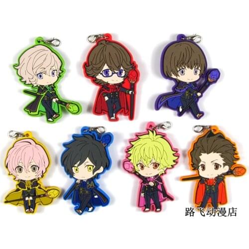 Uta no Prince-sama Maji Love 1000% Original Japanese anime rubber mobile phone charm keychain strap