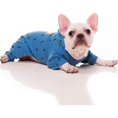 Pet Clothes Dog Clothes Four-legged Puppies Fighting Small Dogs Pomeranian Autumn And Winter Clothes Plus Velvet Thickening