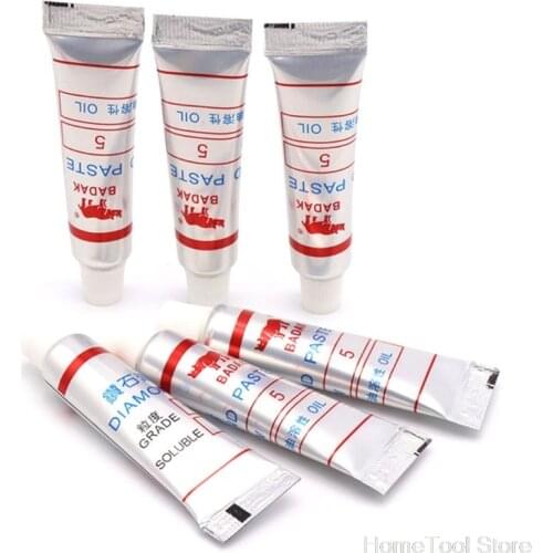 12pcs Diamond Polishing Lapping Paste 320-1000 Grit W40-W0.5 Metal Glass Jewerly Grinding Compound Abrasive Tools N07 20